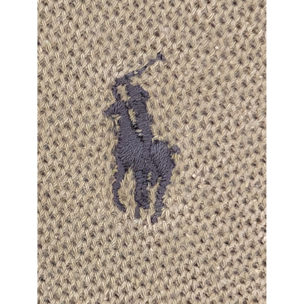 Polo‎ Ralph Lauren Mens Short Sleeve Polo Shirt Classic Fit Olive Green Large - Picture 3 of 5